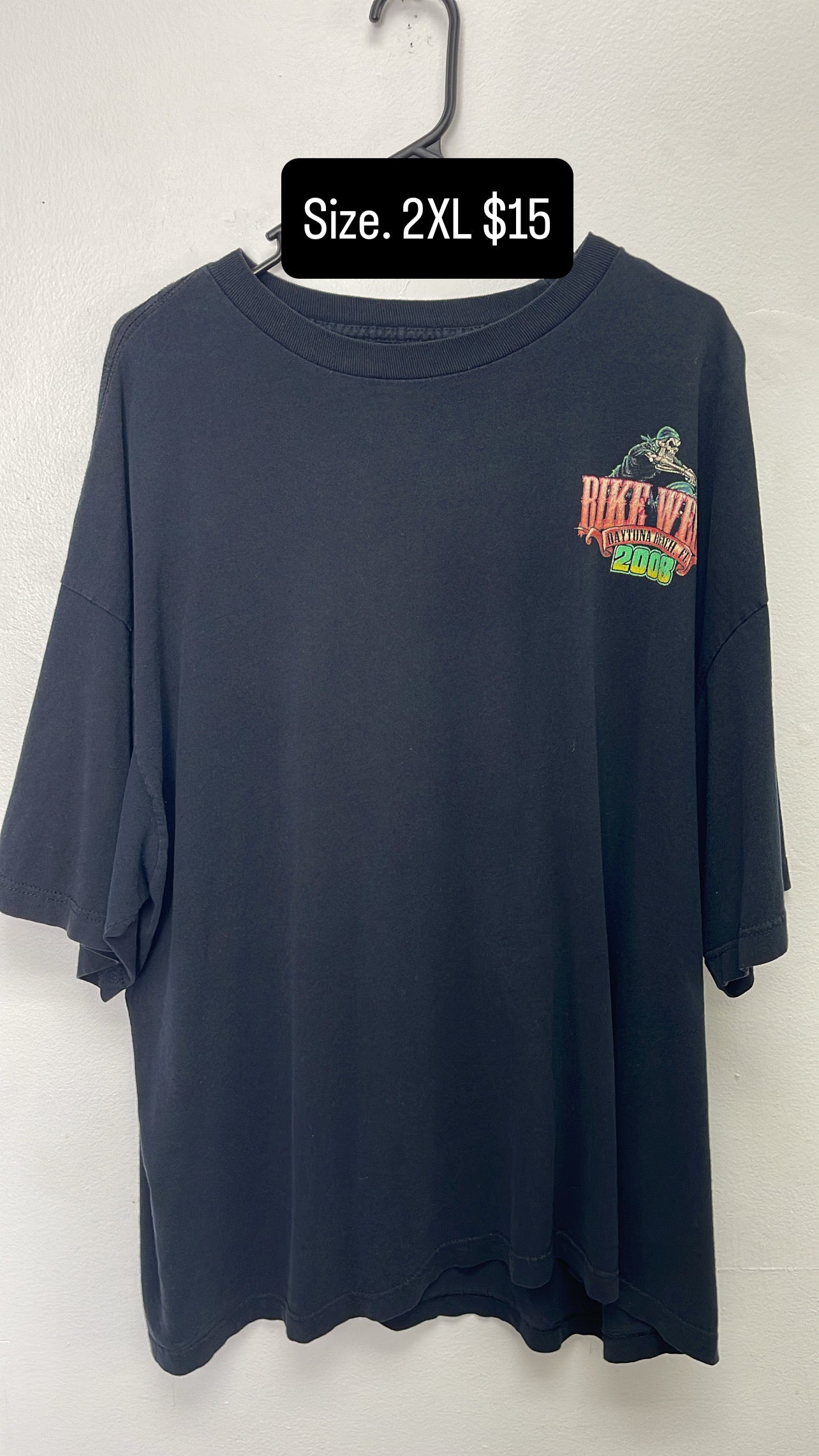 Bike Week 2008 vintage size 2XL